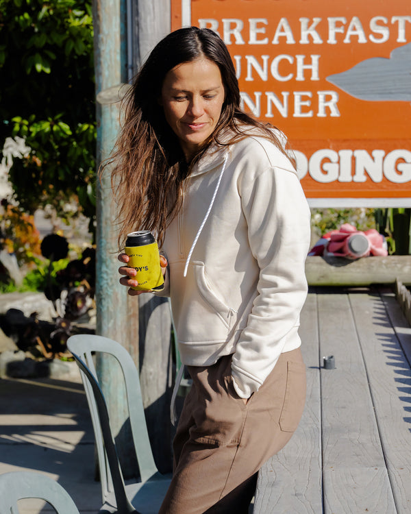 Women's Bamboo Northcoast Fleece Anorak - Black
