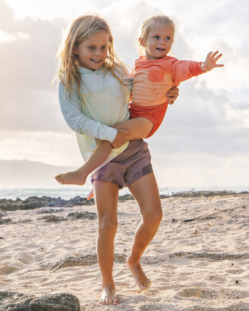Youth Breeze Short – 4" - Storm Cloud
